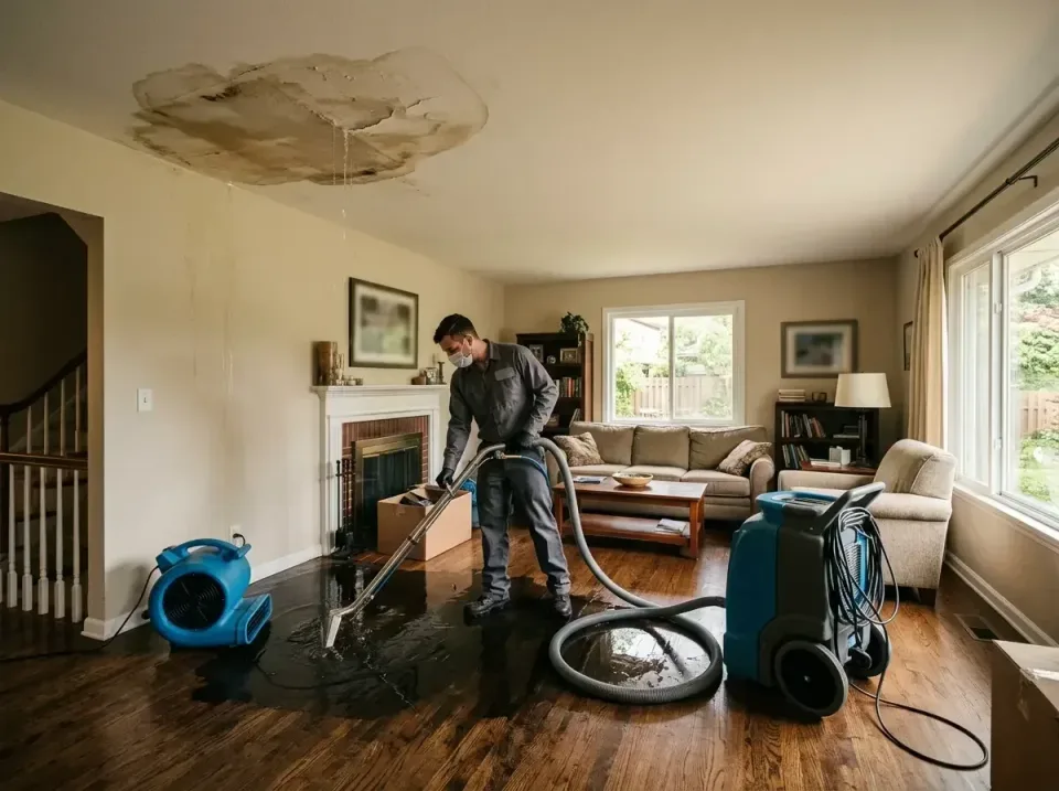 attic-pipe-burst-ceiling-drip-008 — frequently asked questions, Water Damage Restoration & Carpet Care in Nellis AFB, NV